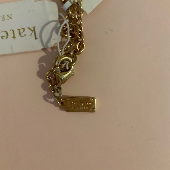 Kate Spade Butterfly Pendant Necklace New - Picture 3 of 5